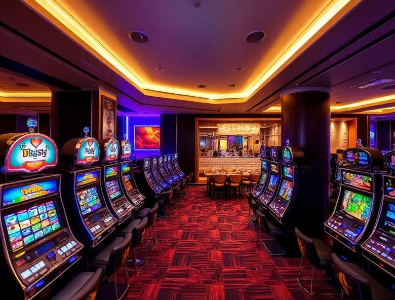 Crown Perth VIP Gaming with restaurant and outdoor area